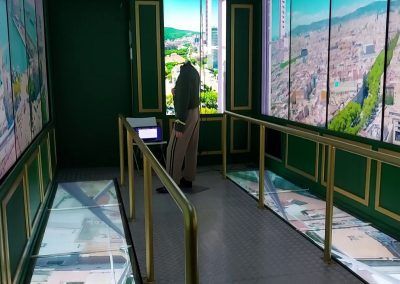 Simulador Ascensor Museo de la Cera Barcelona