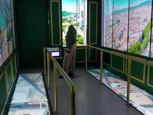 Simulador Ascensor Museo de la Cera Barcelona